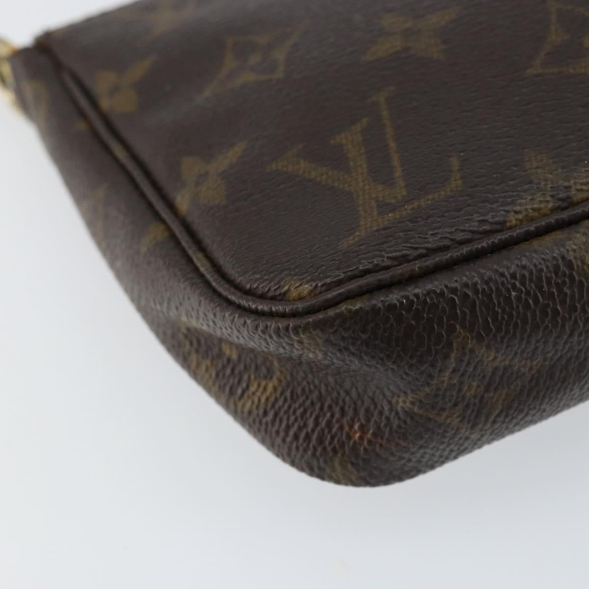 Louis Vuitton Pochette Accessoires NM Monogram Canvas, BROWN, CANVAS, Clutche & pouche