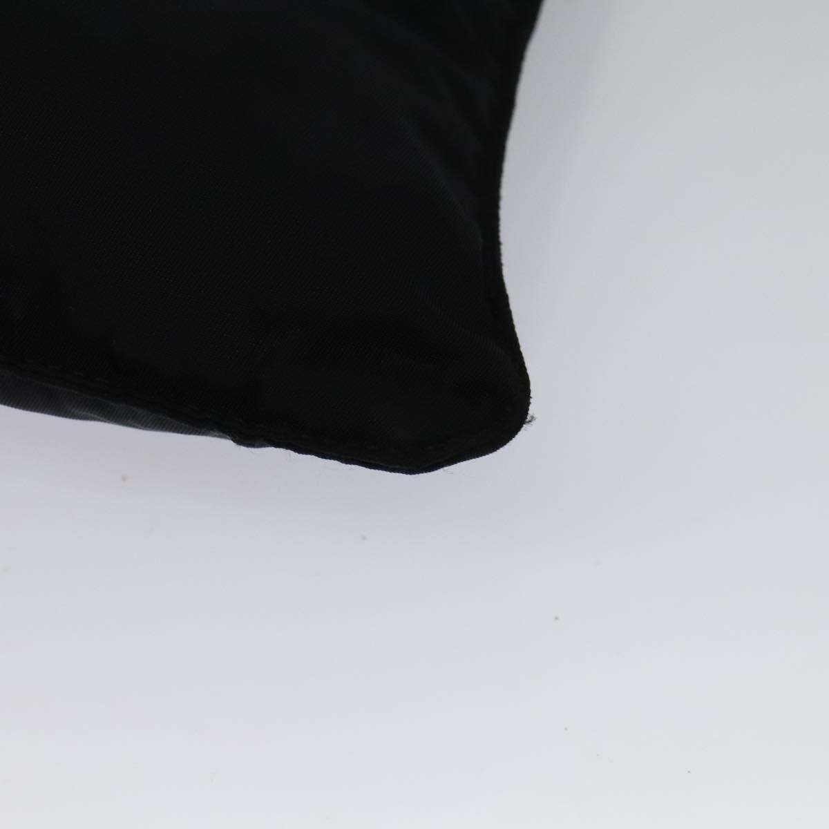 Prada Front Pocket Messenger Bag Tessuto, BLACK, NYLON, Shoulder bag