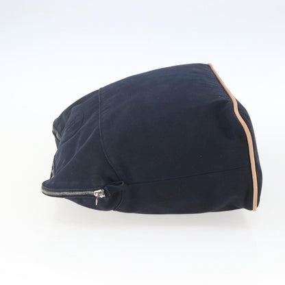 Hermes Bolide Travel Pouch Canvas, NAVY, CANVAS, Clutche & pouche