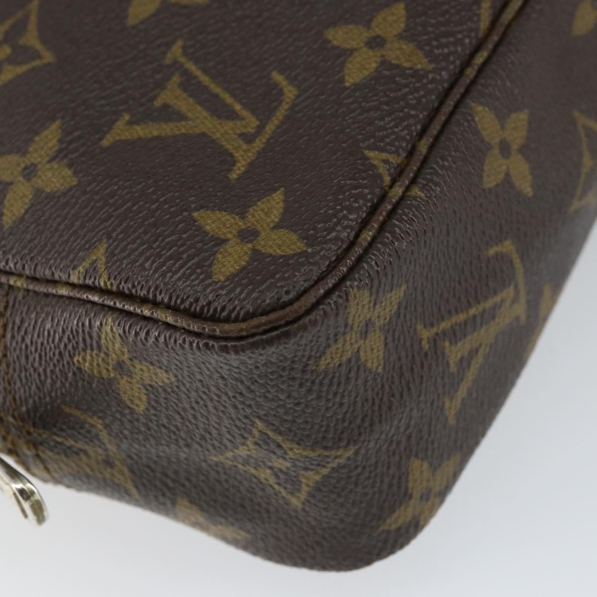 Louis Vuitton Trousse Toilette Monogram Canvas, BROWN, CANVAS, Clutche & pouche