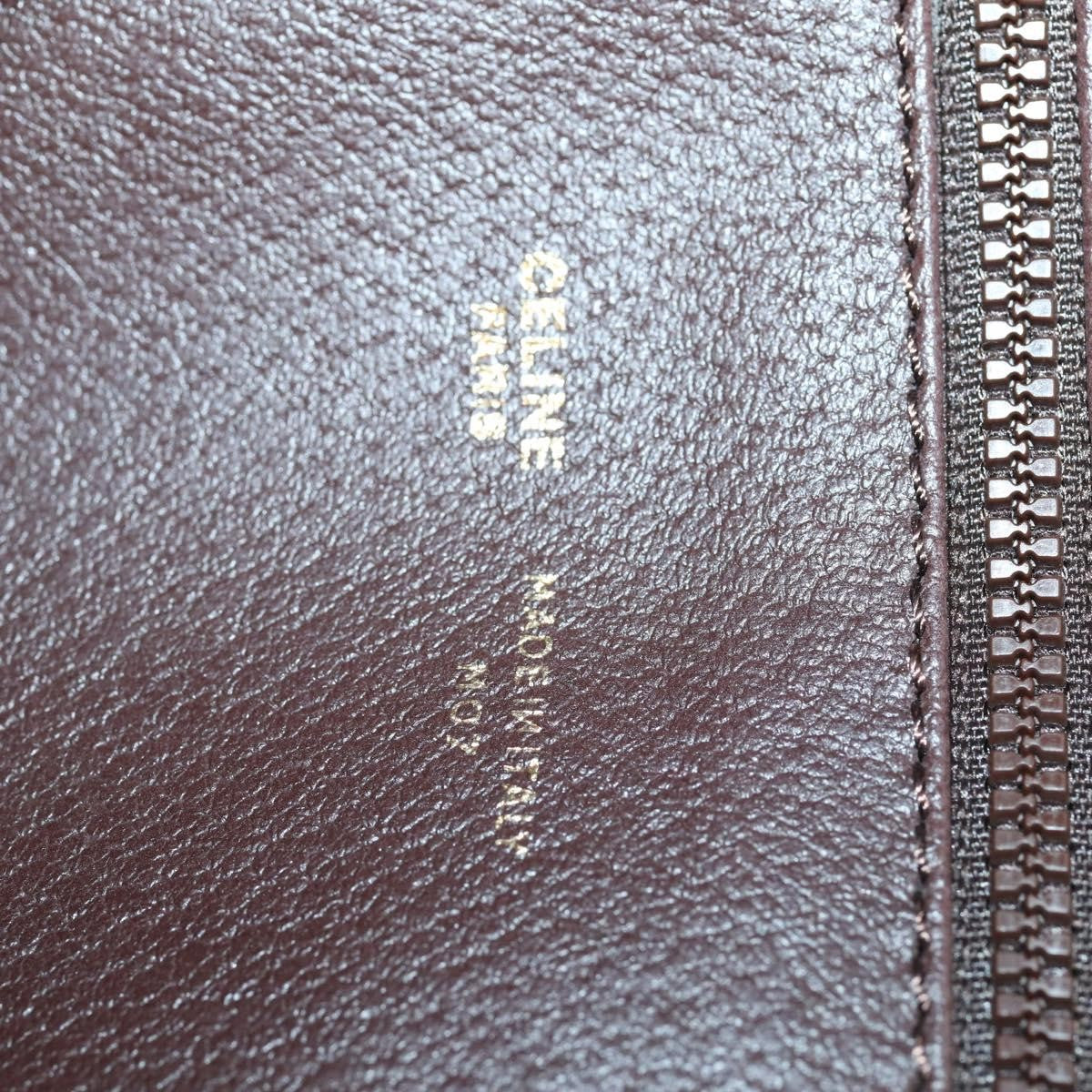 Celine Vintage Macadam Tote bag Canvas, BROWN, PVC, Tote bag