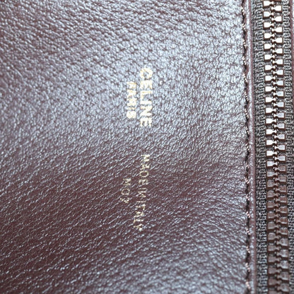 Celine Vintage Macadam Tote bag Canvas, BROWN, PVC, Tote bag