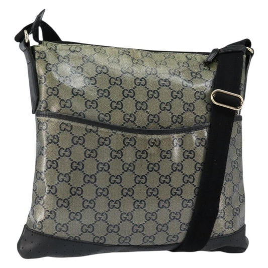 Gucci GG Canvas Bag Canvas, NAVY, CANVAS, Shoulder bag