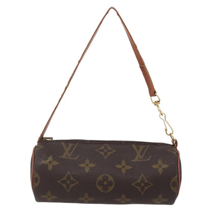 Louis Vuitton Papillon Pochette Monogram Canvas, BROWN, CANVAS, Clutche & pouche