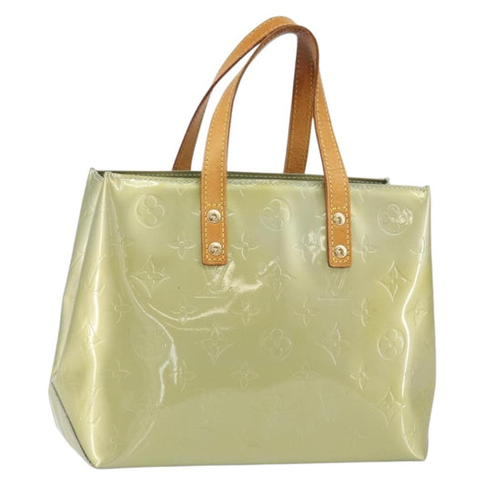 Louis Vuitton Reade Handbag Monogram Vernis, GRAY, PATENT_LEATHER, Handbag