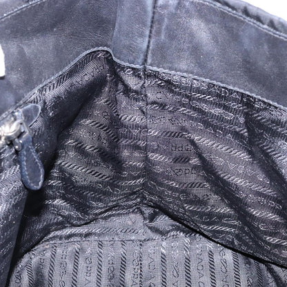 Prada Bow Tote Tessuto with Leather, BLACK, NYLON, Tote bag