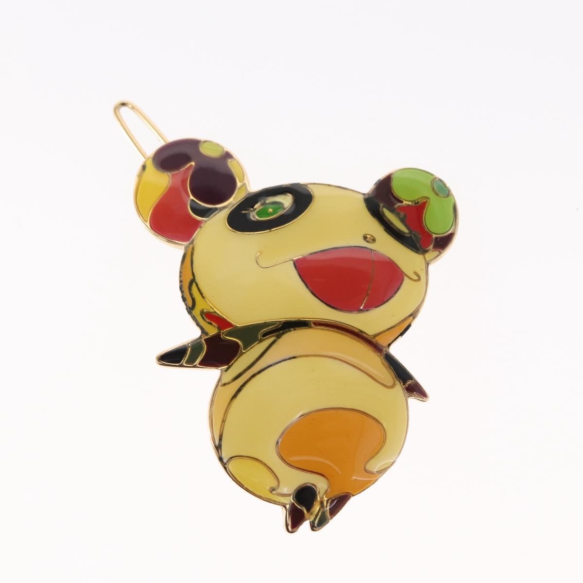 Louis Vuitton Murakami Hair Clip Set Metal and Enamel, MULTICOLOUR, METAL, Head accessory