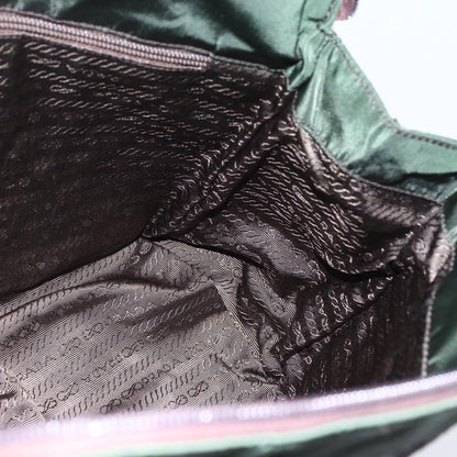 Prada Vintage Tote Tessuto, KHAKI, NYLON, Tote bag