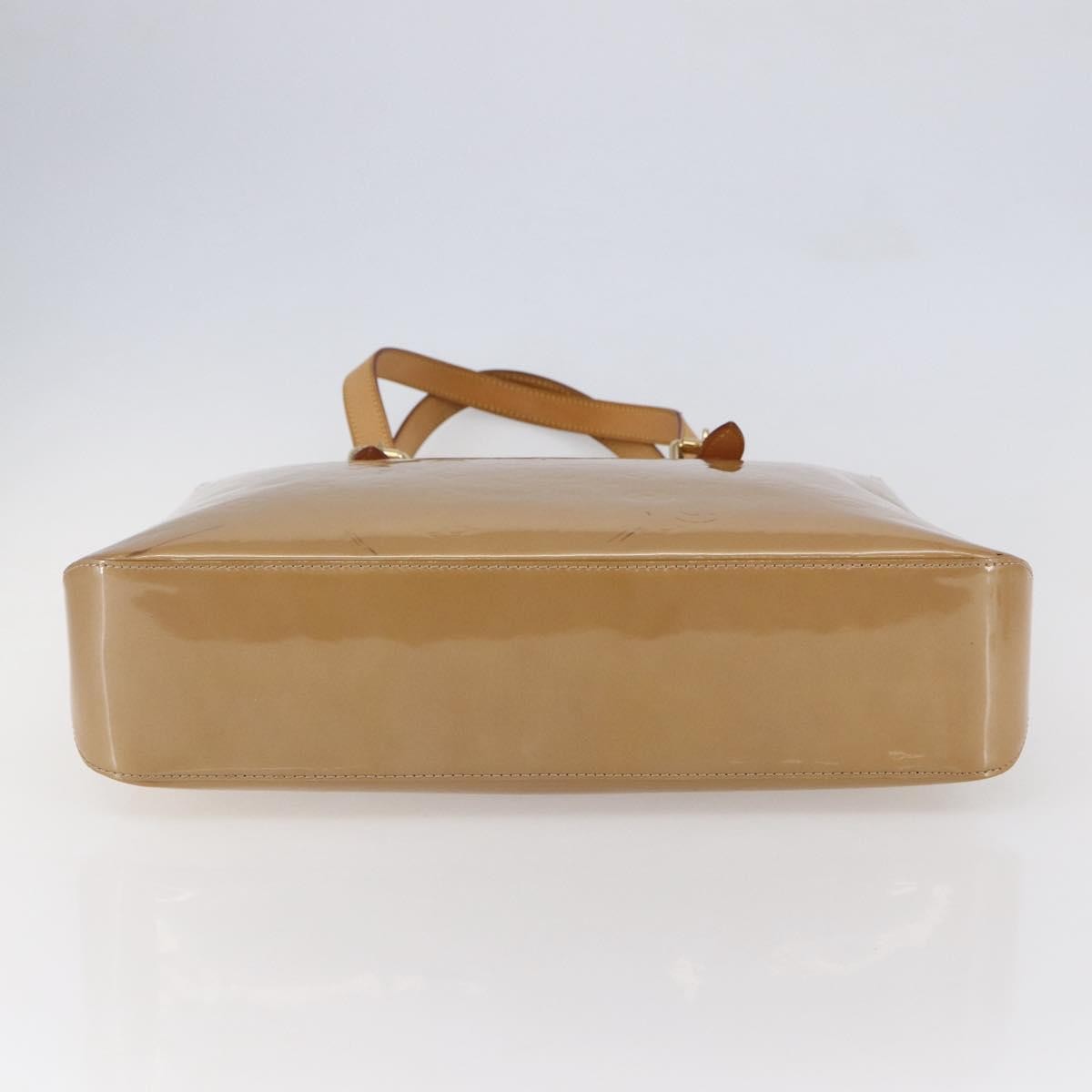 Louis Vuitton Brentwood Handbag Monogram Vernis, BROWN, PATENT_LEATHER, Handbag