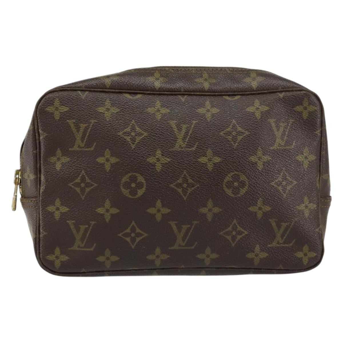 Louis Vuitton Trousse Toilette Monogram Canvas, BROWN, CANVAS, Clutche & pouche