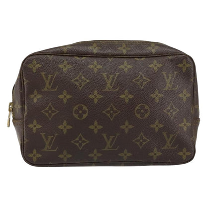 Louis Vuitton Trousse Toilette Monogram Canvas, BROWN, CANVAS, Clutche & pouche