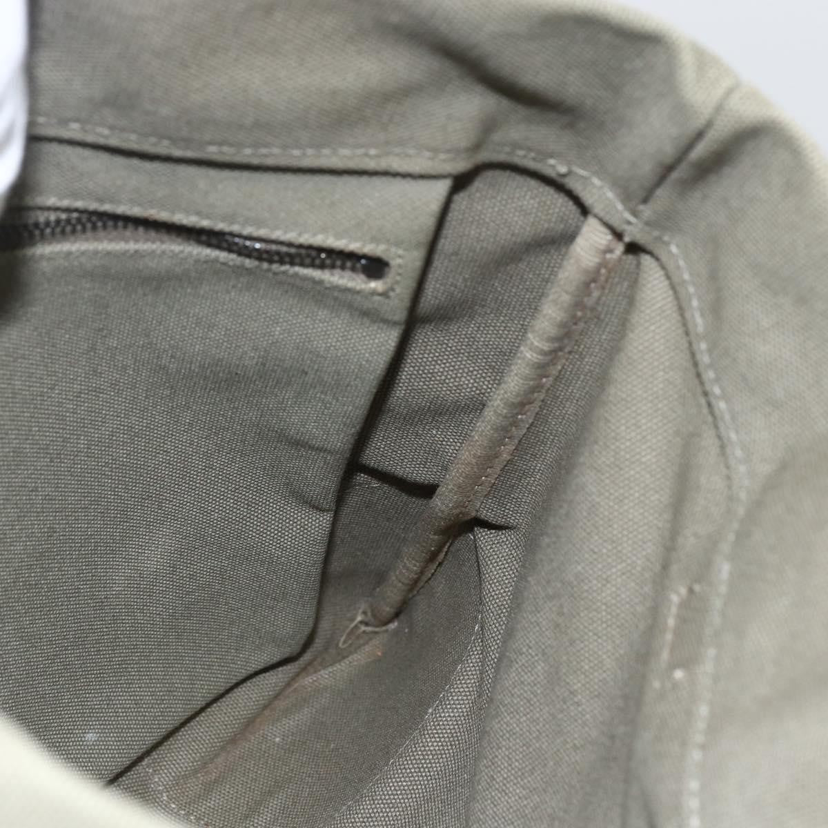 Prada Vintage Tote Canvas, KHAKI, CANVAS, Tote bag