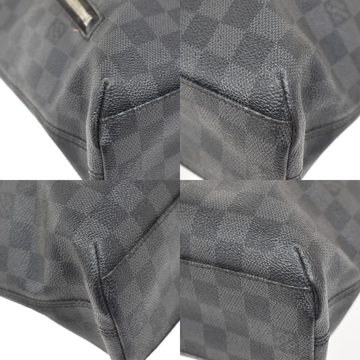Louis Vuitton Mick Messenger Bag Damier Graphite, BLACK, LEATHER, Crossbody bag