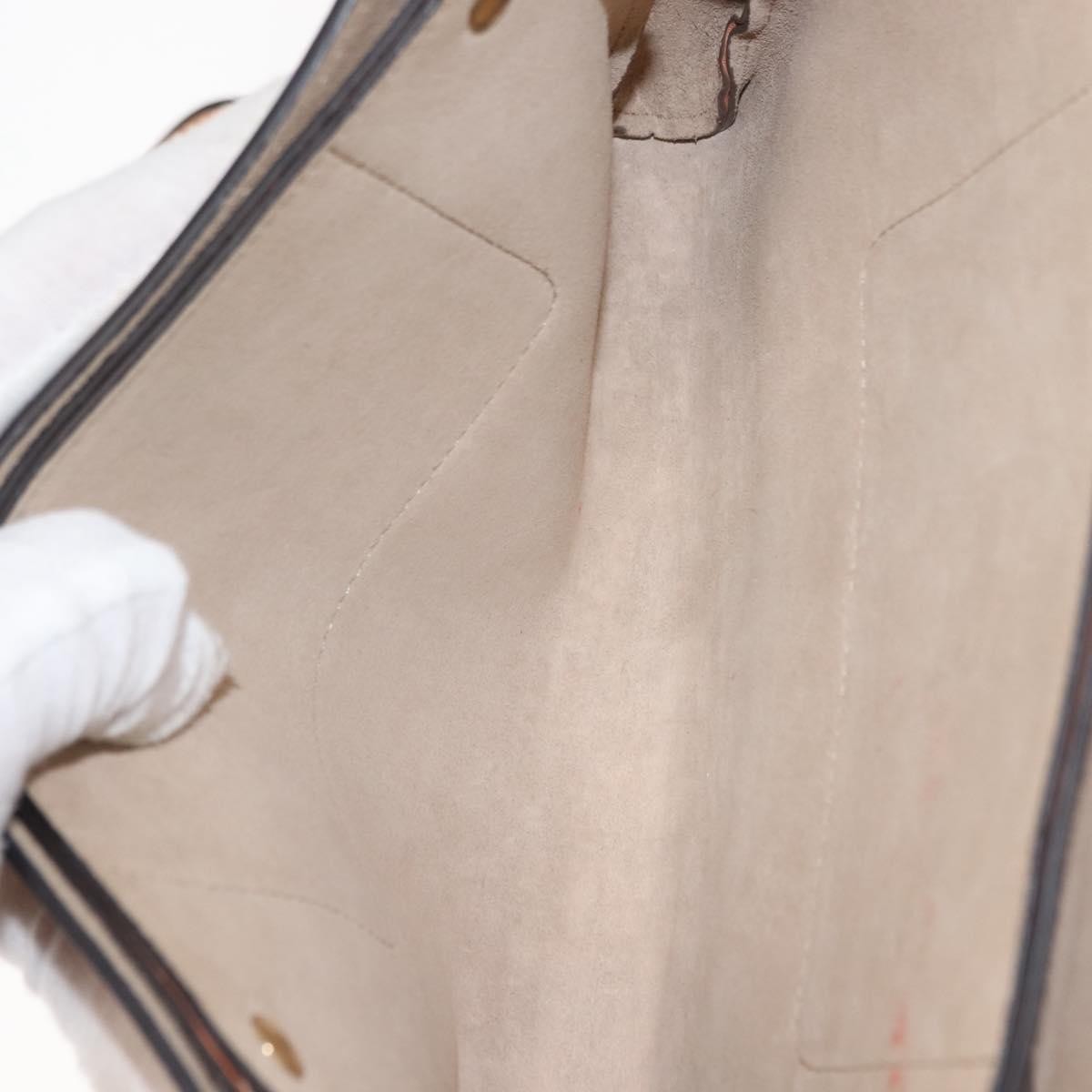 Chloe Faye Shoulder Bag Leather and Suede, BEIGE, LEATHER, Shoulder bag