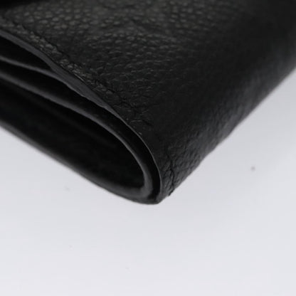 Louis Vuitton Ariane Wallet Monogram Empreinte Leather, BLACK, LEATHER, Wallets