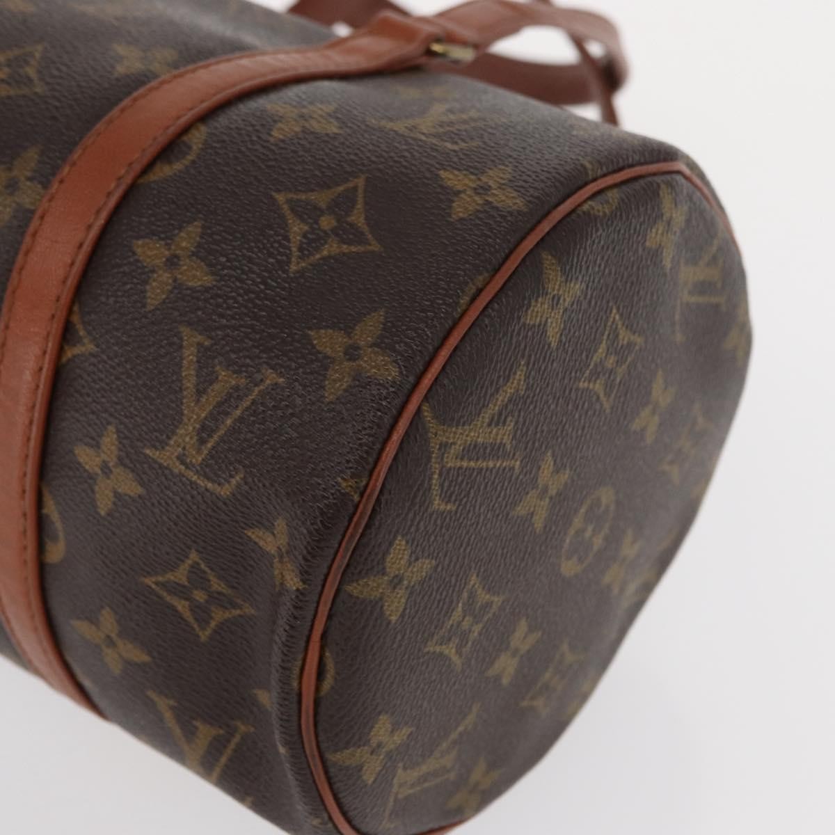 Louis Vuitton Papillon Handbag Monogram Canvas, BROWN, CANVAS, Handbag