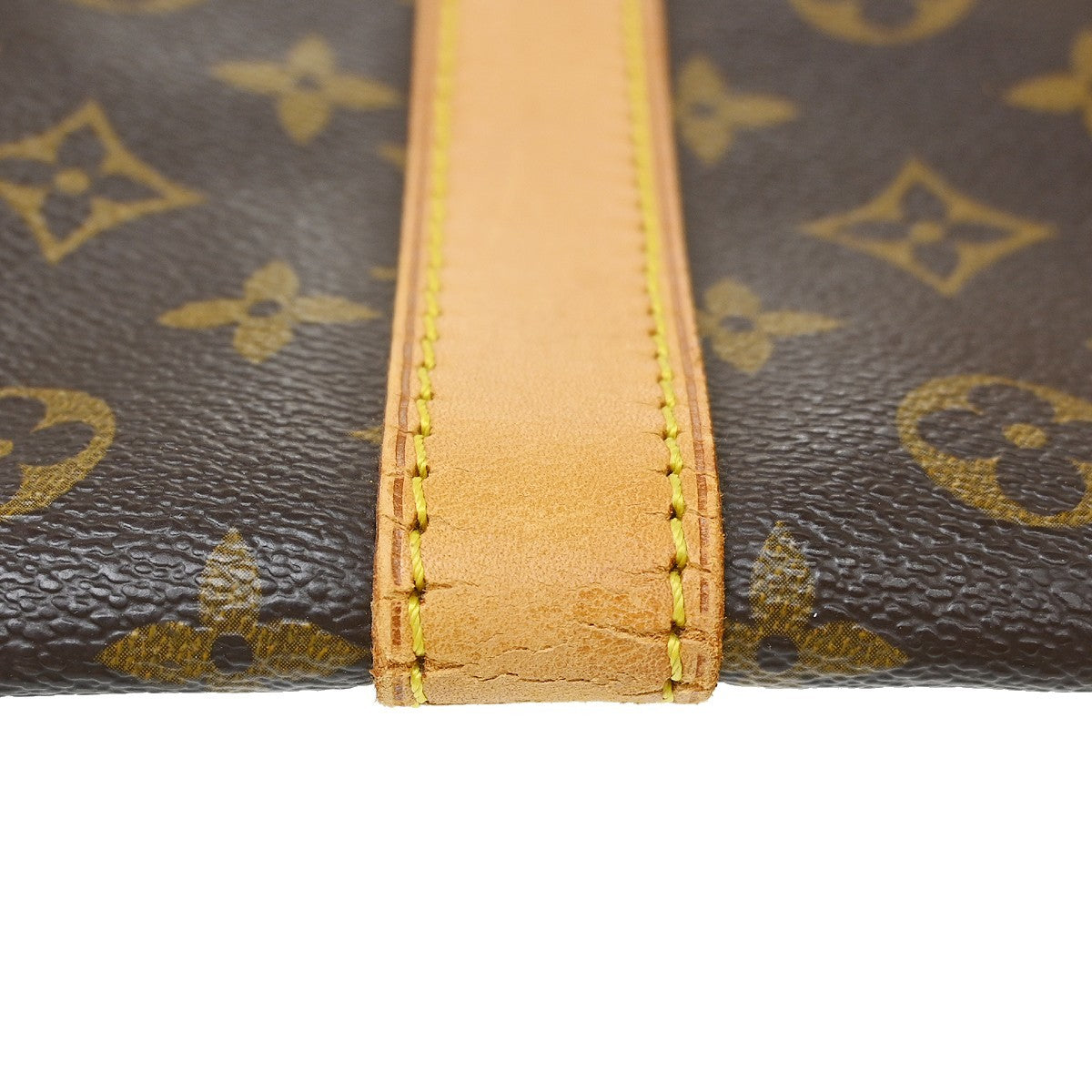 Louis Vuitton Keepall Bandouliere Bag Monogram Canvas, Brown, Canvas, Travel Bag