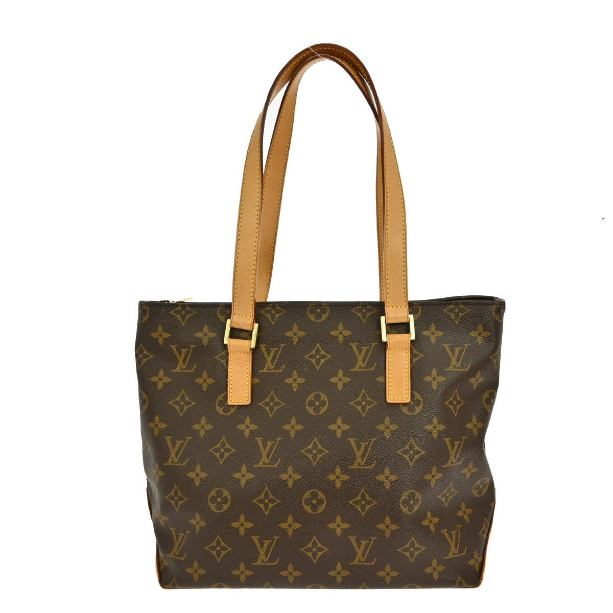 Louis Vuitton Cabas Piano Monogram Canvas, BROWN, CANVAS, Tote bag