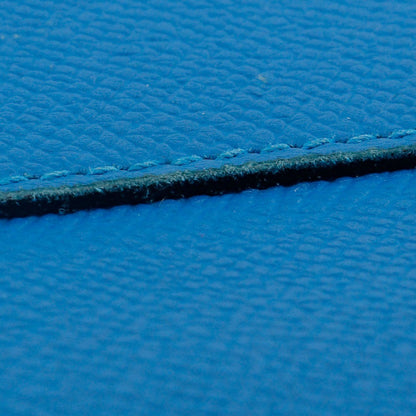 Hermes Toodoo Pouch Epsom and Wool, BLUE, WOOL, Clutche & pouche