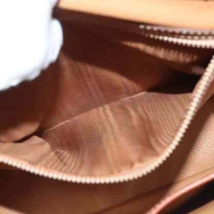 Celine Triomphe vintage handbag Macadam canvas, BROWN, CANVAS, Handbag