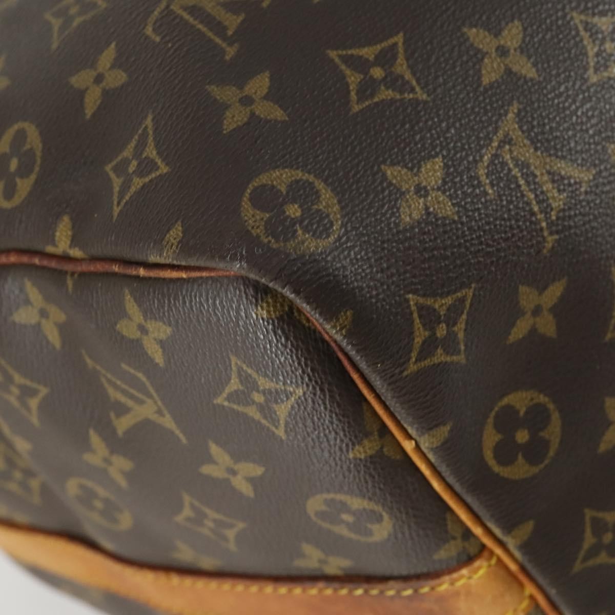 Louis Vuitton Keepall Bandouliere Bag Monogram Canvas, BROWN, CANVAS, Travel bag