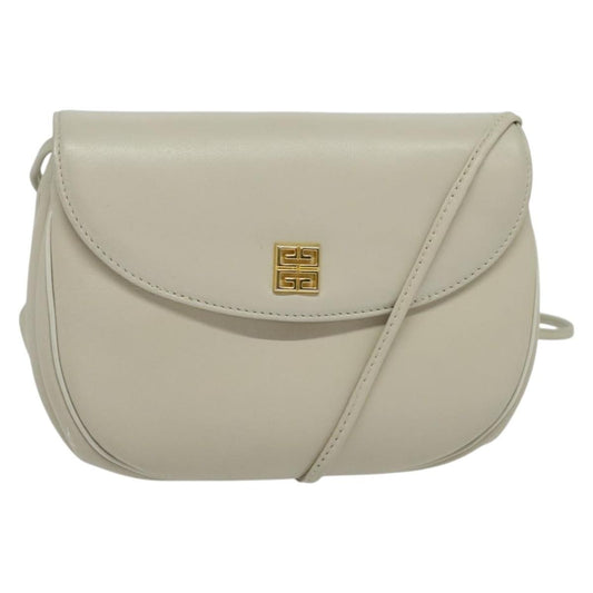 Givenchy 4G shoulder Bag Leather, WHITE, LEATHER, Shoulder bag
