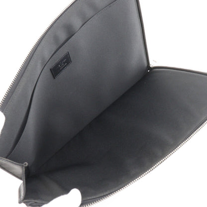 Louis Vuitton Zip Around Pochette Jour Damier Graphite, BLACK, CANVAS, Clutche & pouche