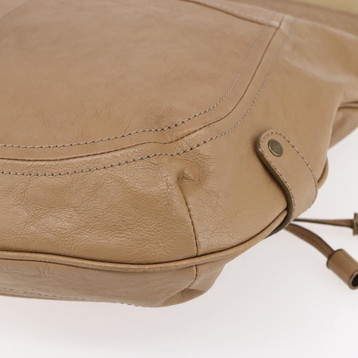 Burberry Blue Label Handbag Leather, BROWN, LEATHER, Handbag