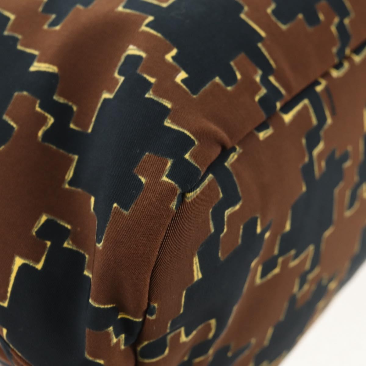 Prada Vintage Handbag Tessuto, BROWN, NYLON, Handbag