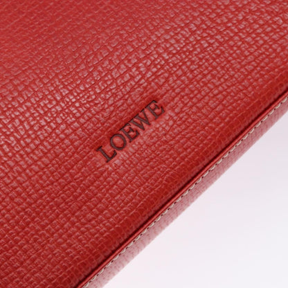 Loewe Vintage Shoulder Bag Leather, RED, LEATHER, Shoulder bag