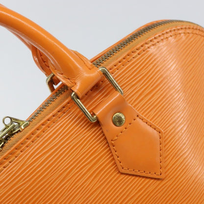 Louis Vuitton Vintage Alma Handbag Epi Leather, ORANGE, LEATHER, Handbag