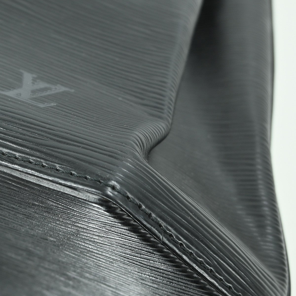 Louis Vuitton Sac a Dos Drawstring Backpack Epi Leather, BLACK, LEATHER, Backpack