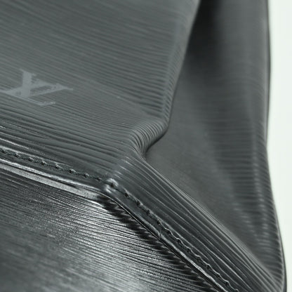 Louis Vuitton Sac a Dos Drawstring Backpack Epi Leather, BLACK, LEATHER, Backpack