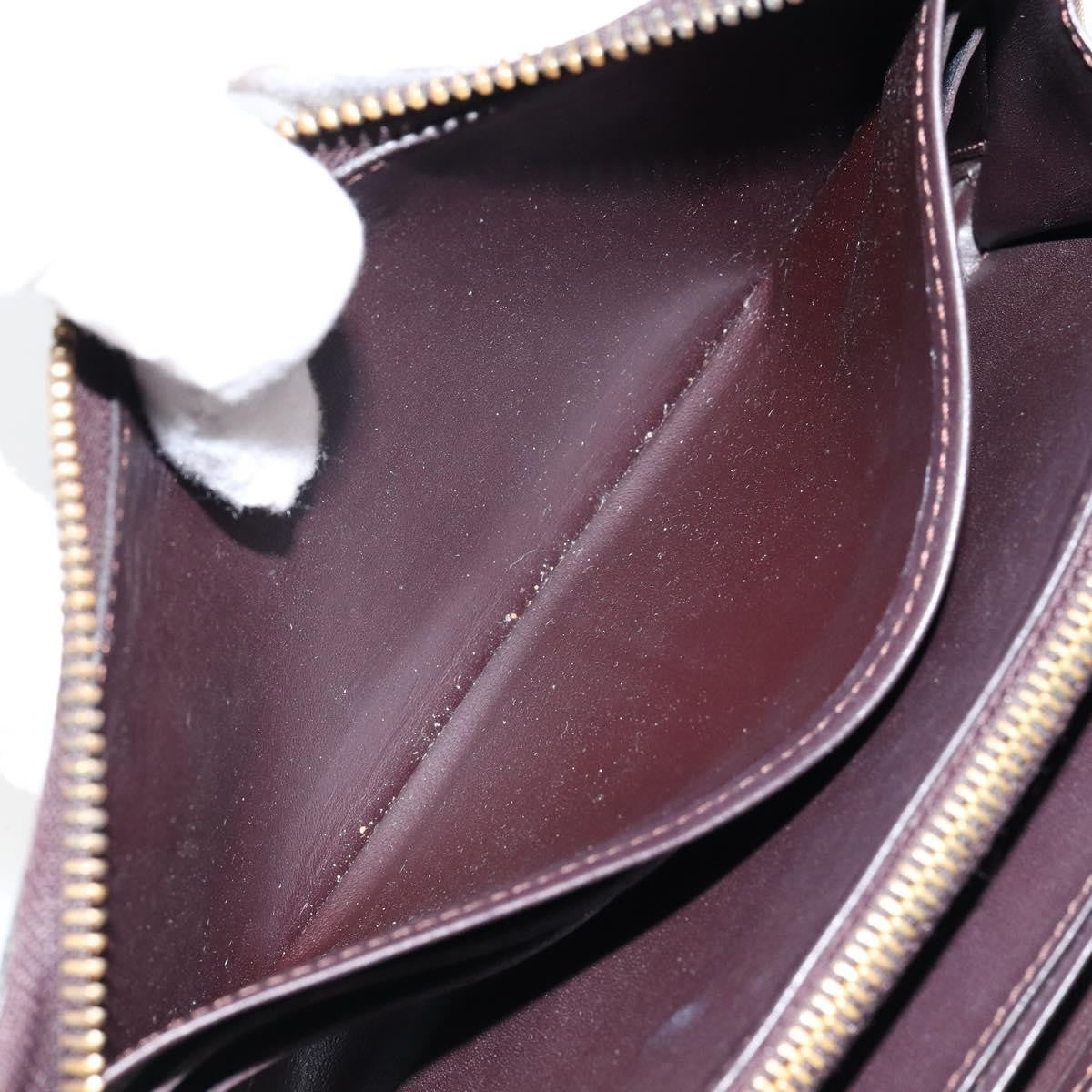 Louis Vuitton Zippy Wallet NM Monogram Patent, BURGUNDY, PATENT_LEATHER, Wallets