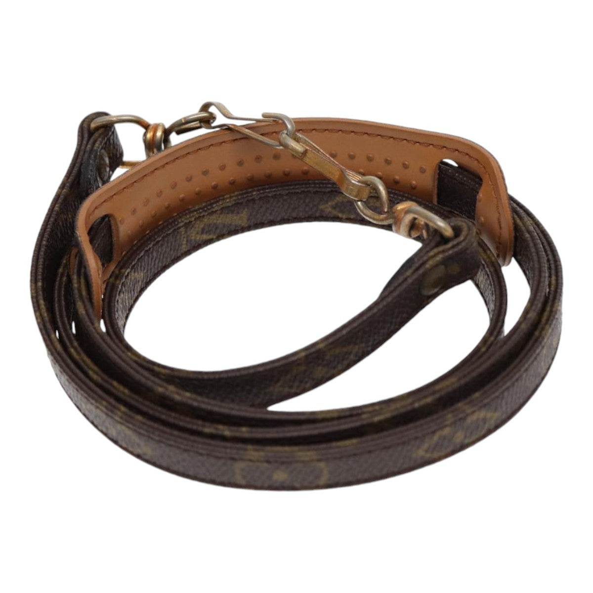 Louis Vuitton Bandouliere Monogram Canvas and Leather, BROWN, CANVAS, Straps