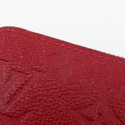 Louis Vuitton Portefeuille zippy Monogramme Empreinte Monogramme Empreinte, RED, CANVAS, Wallets