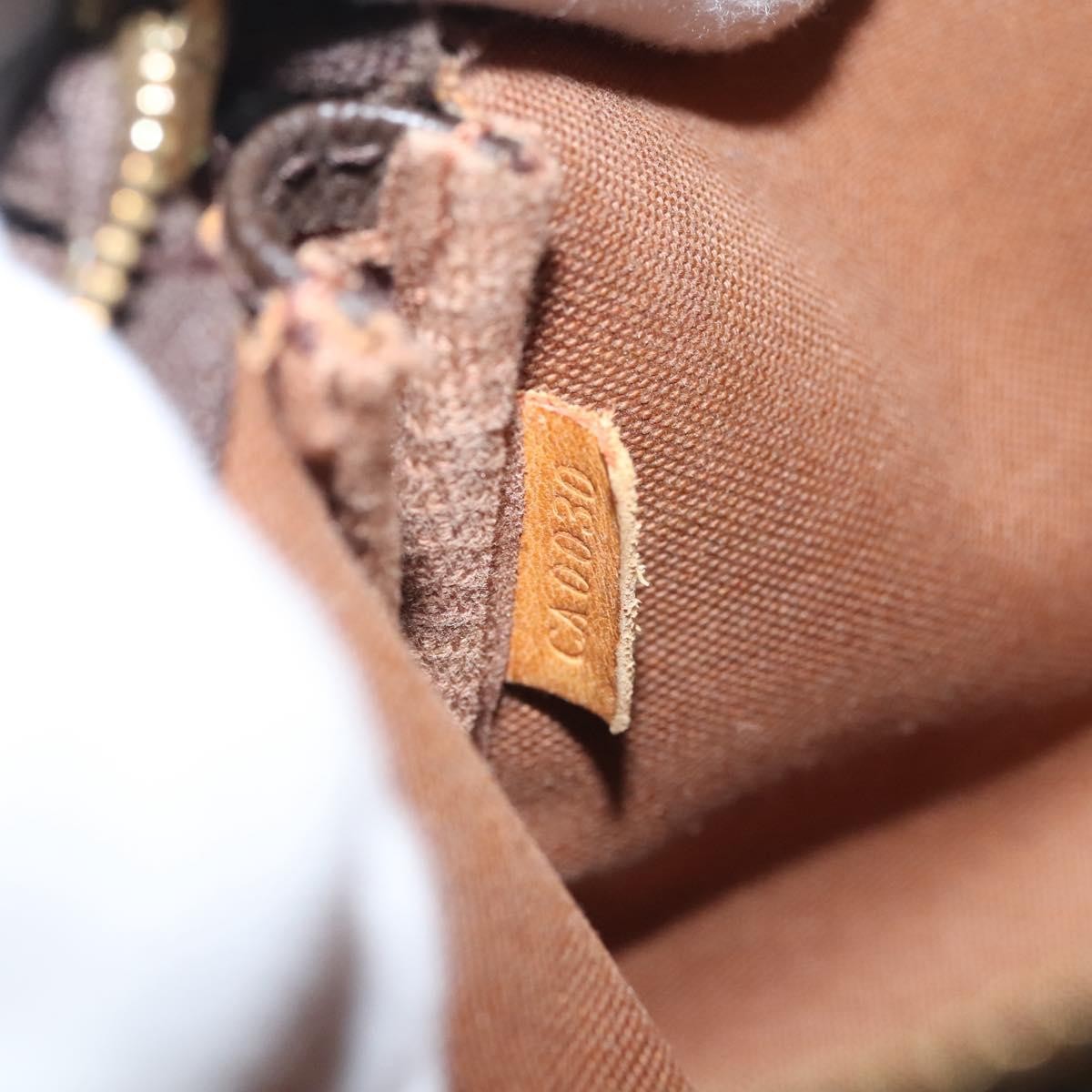 Louis Vuitton Pochette Accessoires Monogram Canvas, BROWN, CANVAS, Clutche & pouche