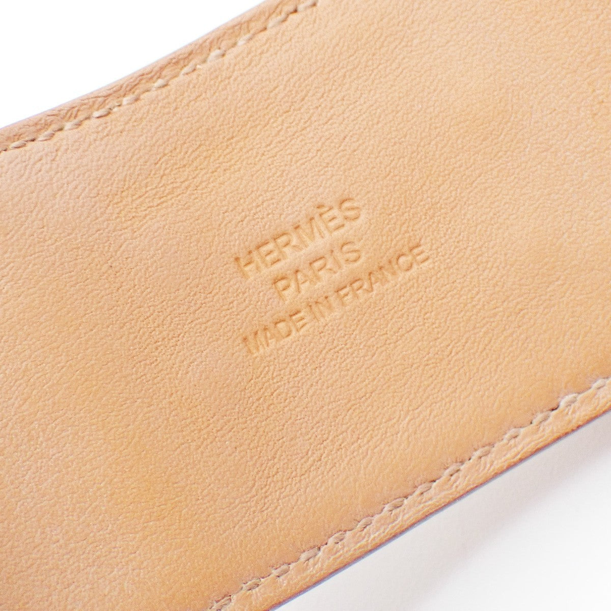 Hermes Collier de Chien Bracelet Leather, Orange, Leather, Bracelet