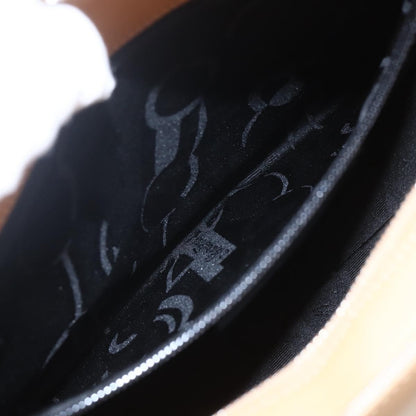 Salvatore Ferragamo Double Gancini Side Buckle Tote Leather, BEIGE, LEATHER, Handbag