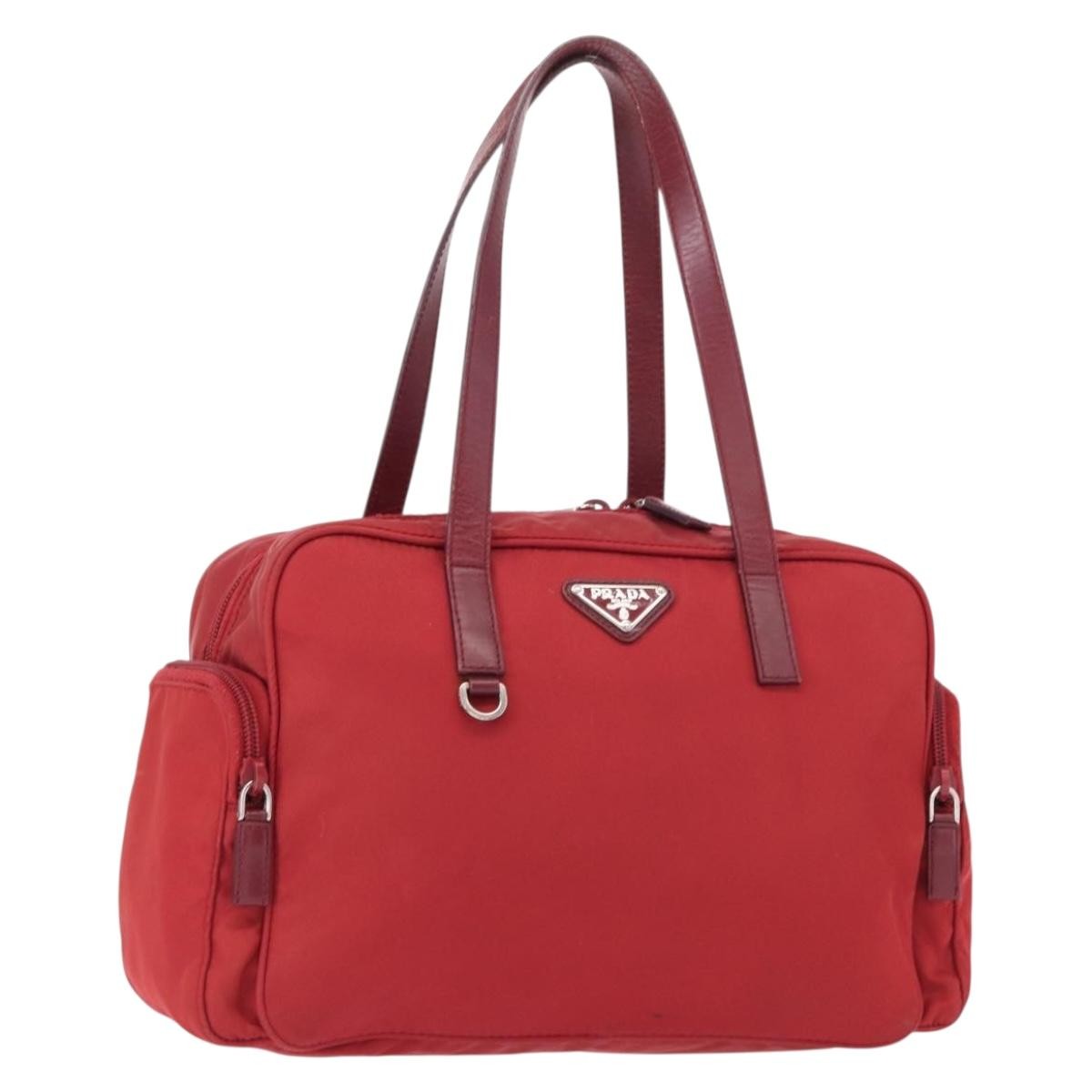 Prada Sport Tote bag Nylon, RED, NYLON, Tote bag