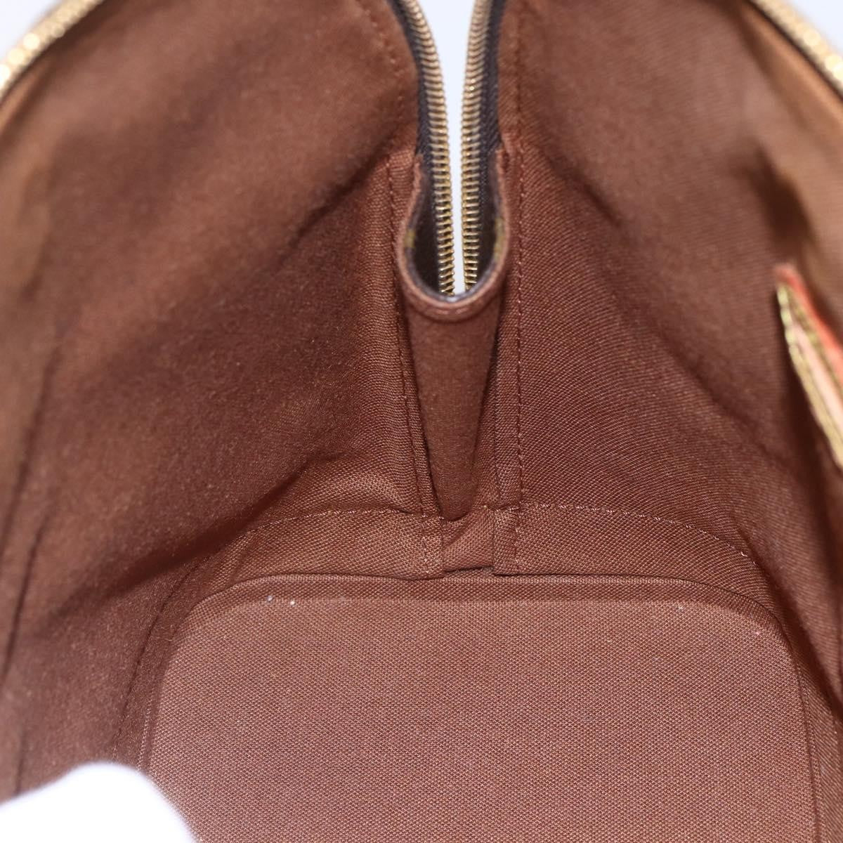 Louis Vuitton Alma Handbag Monogram Canvas, BROWN, CANVAS, Handbag