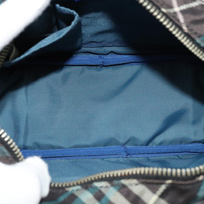 Burberry Nova Check Blue Label Nylon, BROWN, NYLON, Shoulder bag