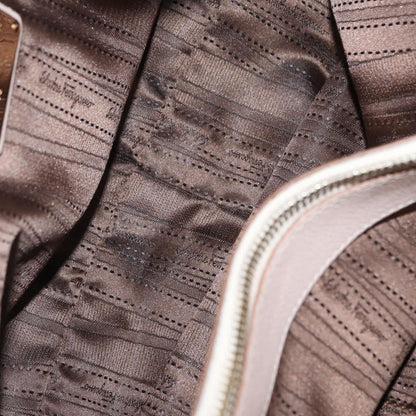 Salvatore Ferragamo Betulla Chain Tote Leather, PINK, LEATHER, Tote bag