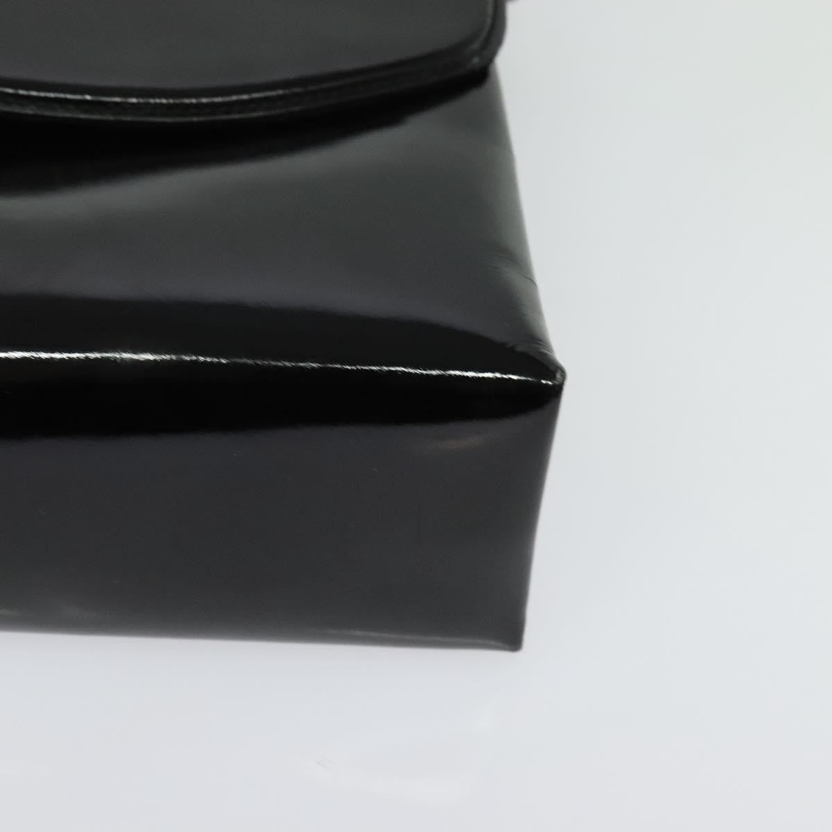 Gucci Vintage Shoulder Bag Patent leather, BLACK, PATENT_LEATHER, Shoulder bag