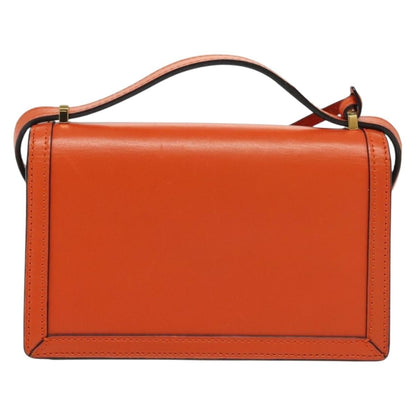 Loewe Barcelona Shoulder Bag Leather, ORANGE, LEATHER, Shoulder bag