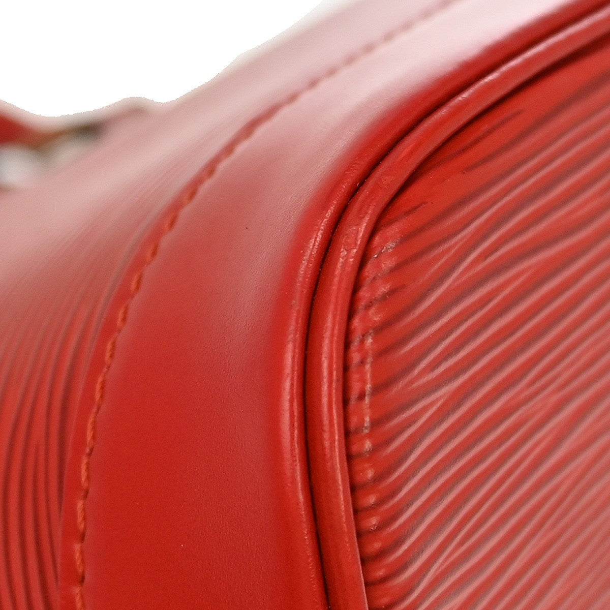 Louis Vuitton Vintage Alma Handbag Epi Leather, Red, Leather, Handbag