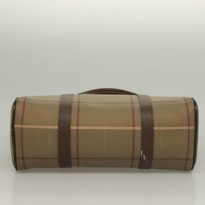 Burberry Nova Check Handbag Nova Check Canvas, BEIGE, CANVAS, Handbag