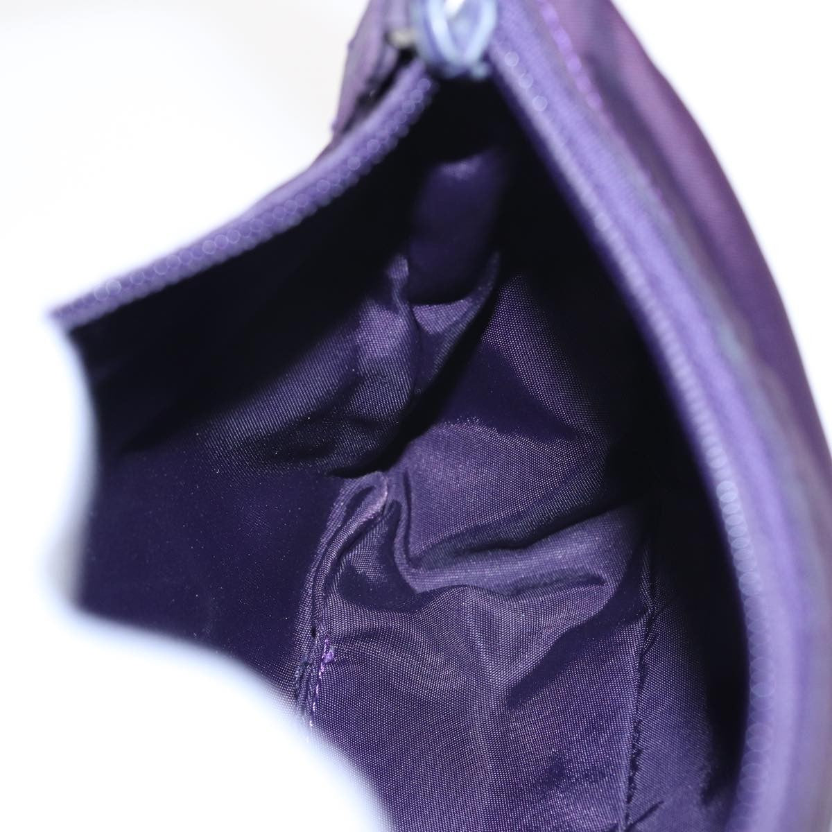 Prada Pochette Shoulder Bag Tessuto, PURPLE, NYLON, Clutche & pouche