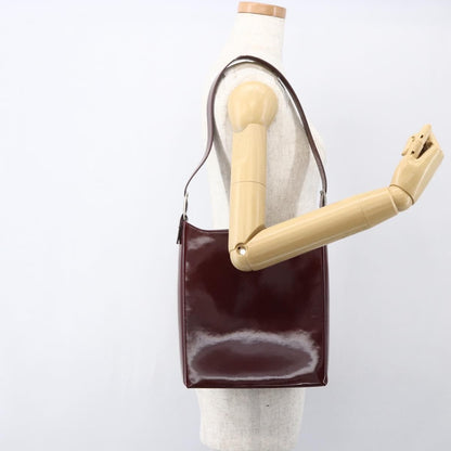 Salvatore Ferragamo Vala Shoulder Bag Patent Leather, RED, PATENT_LEATHER, Shoulder bag