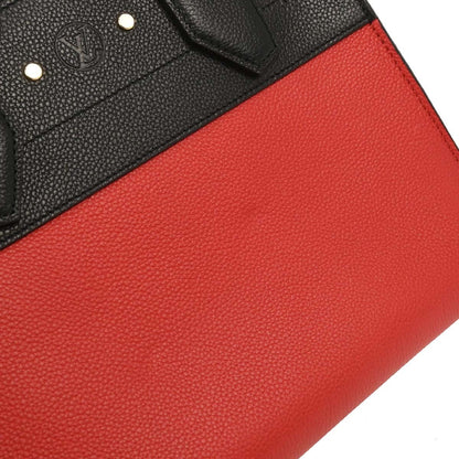 Louis Vuitton City Steamer Handbag Leather, RED, LEATHER, Handbag
